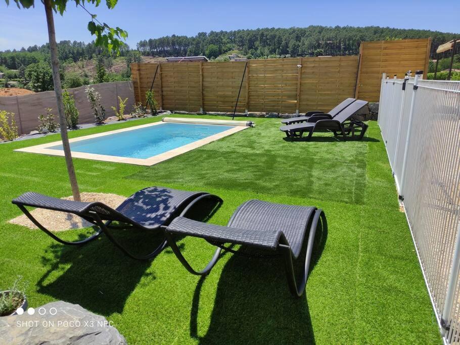 En Ardeche, Gite L'Odyssee Climatise Avec Sa Piscine Privee Et Chauffee Joyeuse Exteriör bild