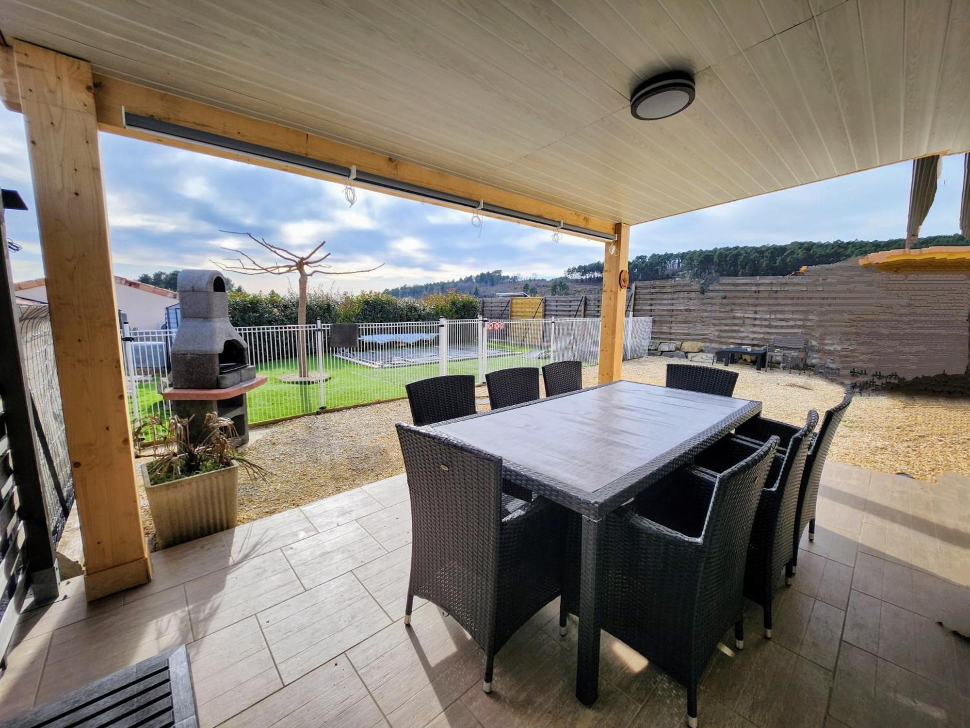 En Ardeche, Gite L'Odyssee Climatise Avec Sa Piscine Privee Et Chauffee Joyeuse Exteriör bild